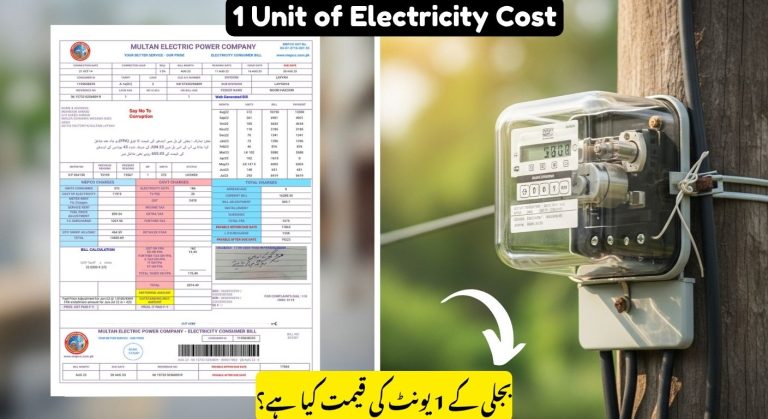 What’s the Real Cost of 1 Unit of Electricity in Pakistan?