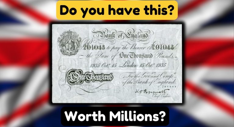£1,000 Bank of England Note (1928 Series): A Rare Gem Worth a Fortune