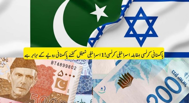 Israeli Currency Shekel to Pakistani Rupee Which One has Higher Value June Update(ILS–PKR)