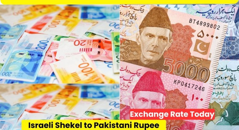Israeli Shekel to Pakistani Rupee ILS to PKR Daily Updated Exchange Rate